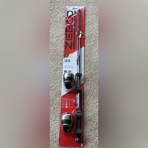 Zebco 33 “Southern Comfort” whiskey fishing pole